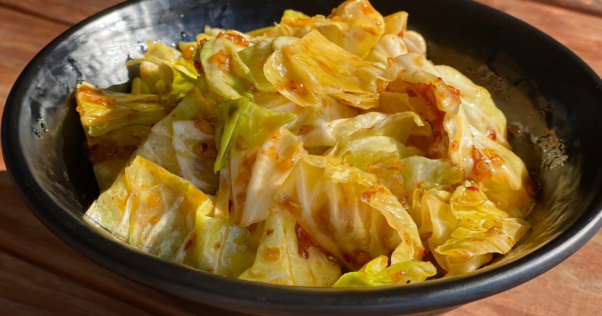 Galam Plee Pad Nam Pla Thai Stir Fry Cabbage Main Ginger Pig