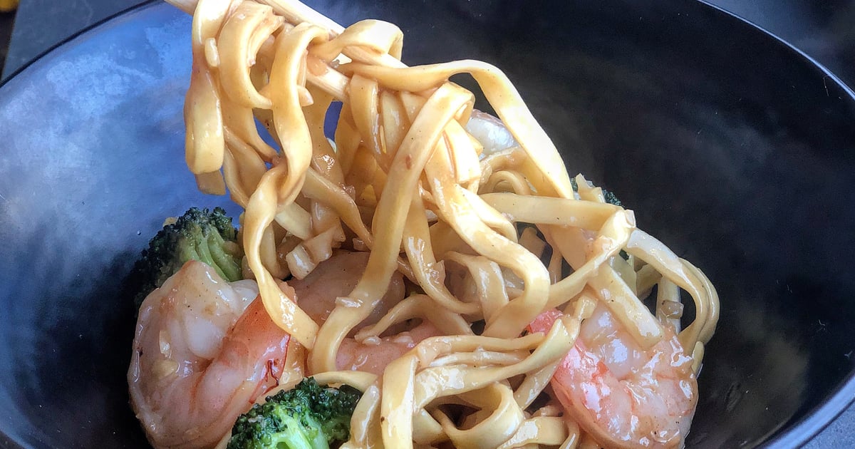 Mì Xào Tỏi Vietnamese Garlic Noodle Main Ginger Pig Restaurant in Denver, Colorado