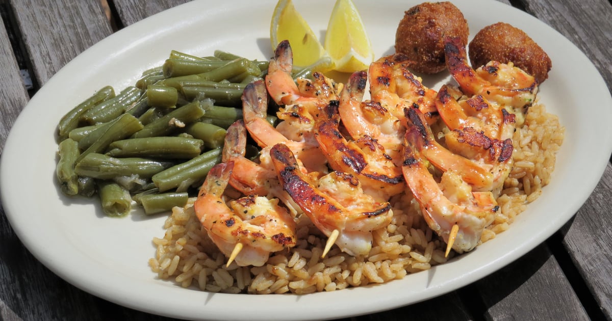 Grilled Shrimp - Food - Clear Springs Restaurant - Seafood ...