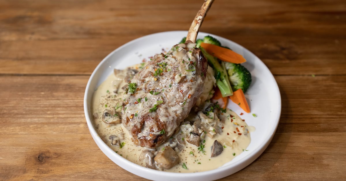 Veal Chop Dinner Andiamo Italian Grill Italian Restaurant in