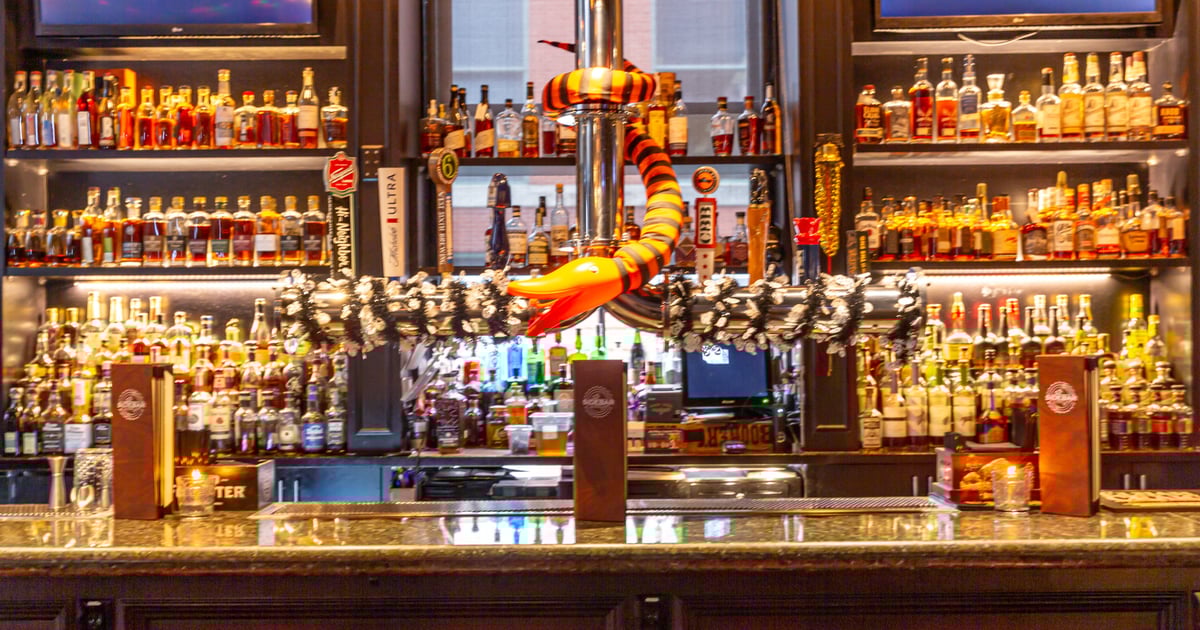 Drink Menu Sidebar At Whiskey Row