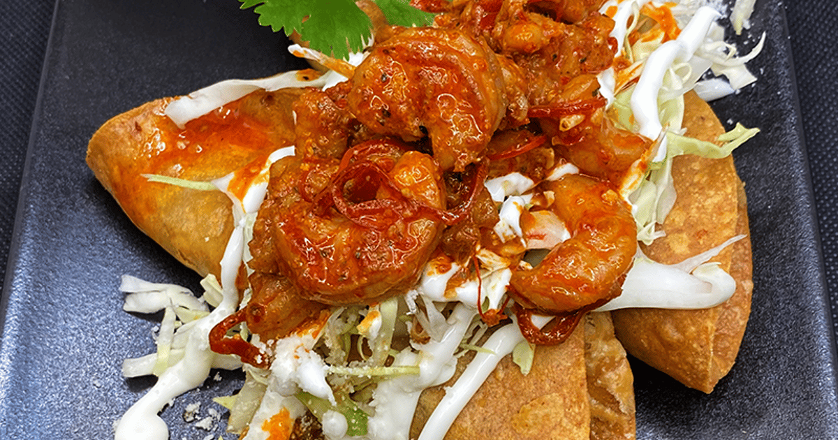 Tacos Dorados de Papa Menu La Taqueria Brand Mexican Restaurant in CA