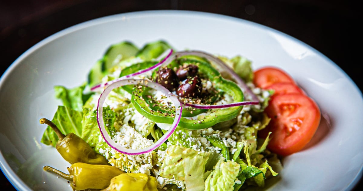 Greek Salad - MAIN MENU - Demetris Woodstone Taverna (Kafé Neo ...