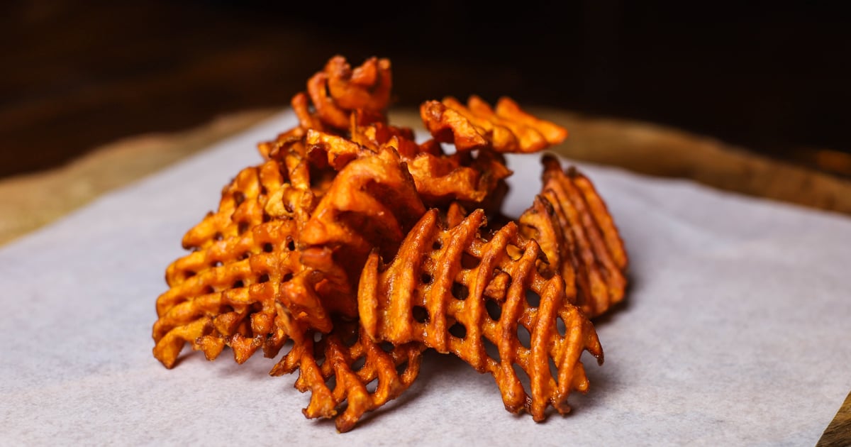 Waffle Cut Sweet Potato Seasoned Fries