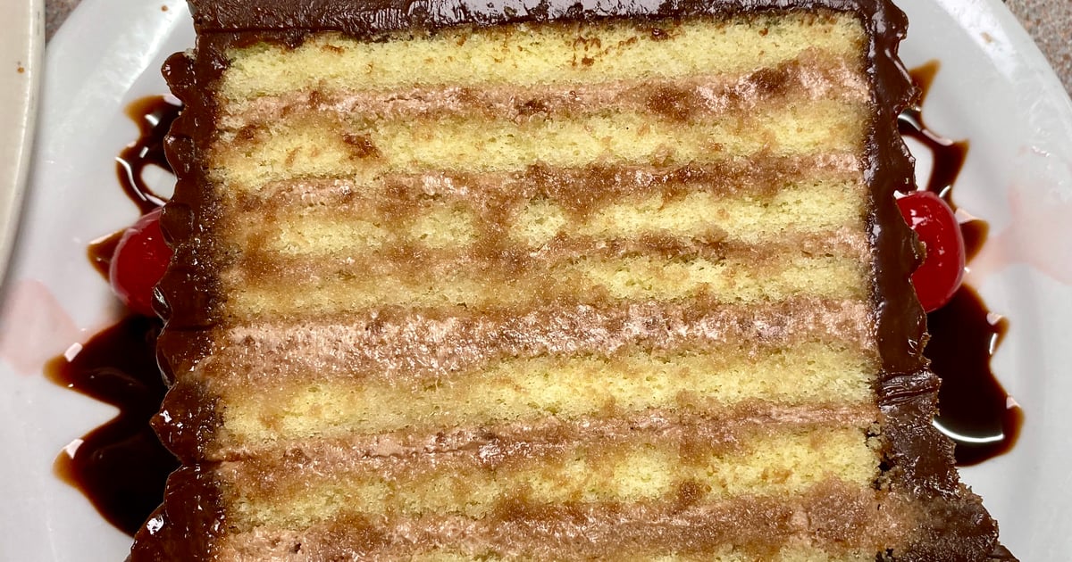 【cake】 7-Layer Rum Cake - D.Z. Akin's Restaurant