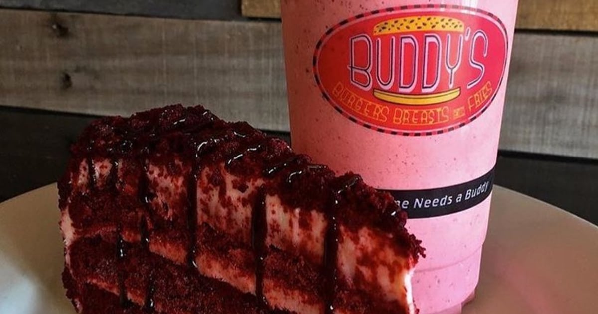 Shake/Month Red Velvet Cake Shake Main Menu Buddy's Burgers