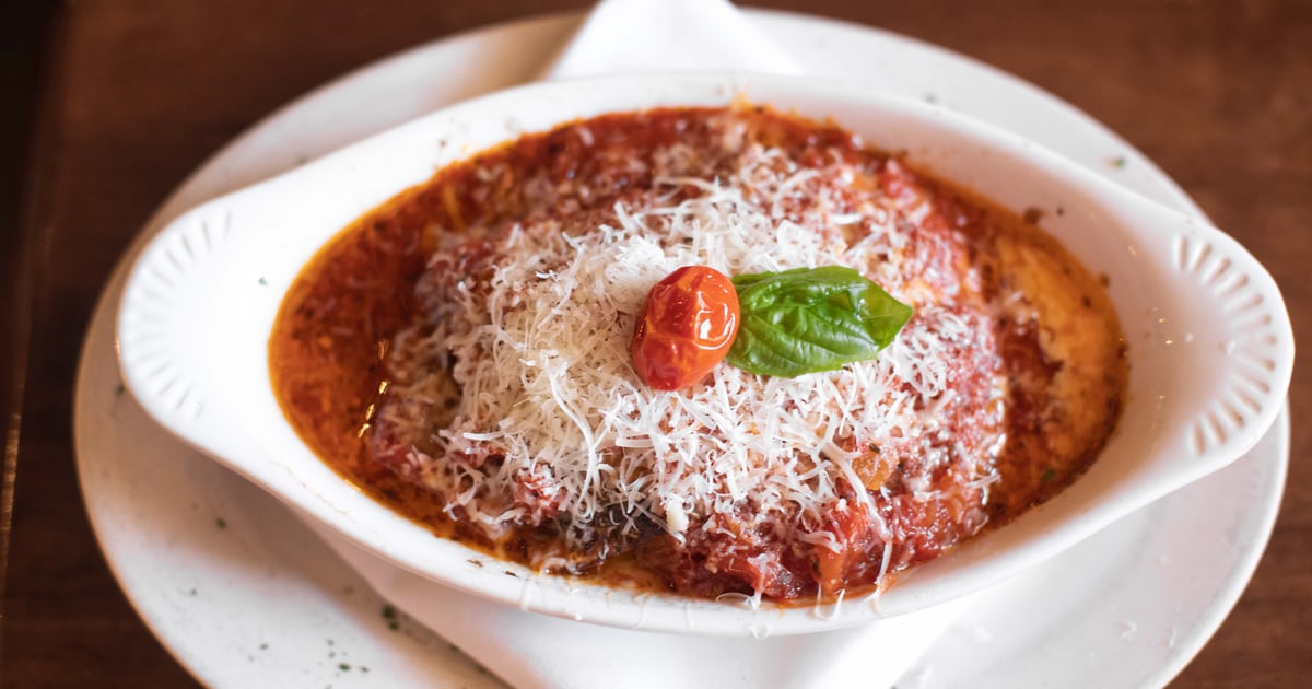 Lasagna Dinner Menu Luigi's Patio Ristorante