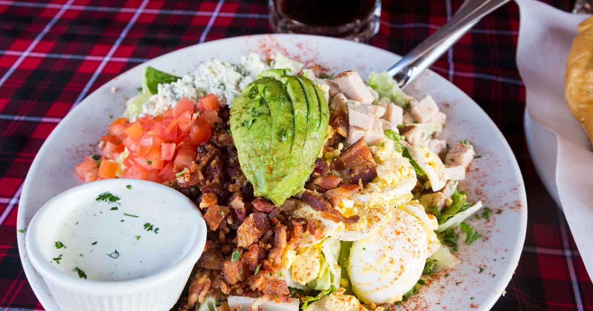 Cobb Salad Menu Heroes Fullerton American Restaurant in