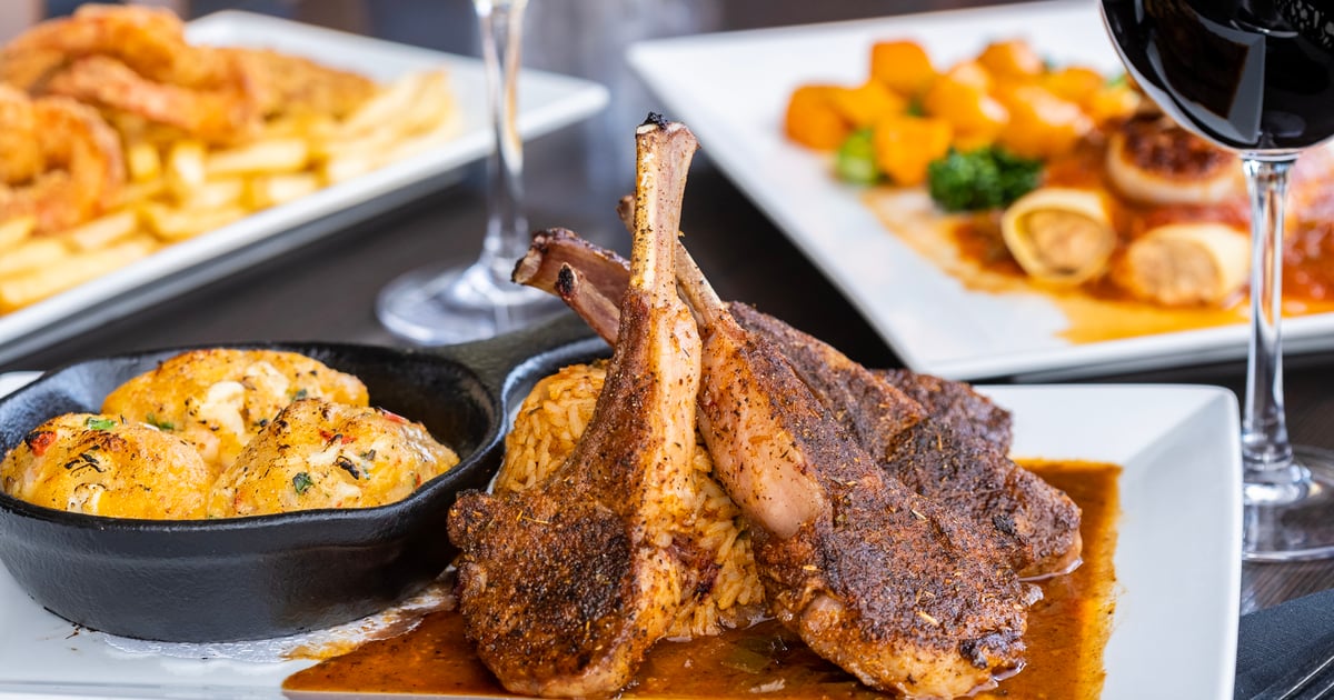 Lamb Chops & Stuffed Shrimp - Schilleci's New Orleans Kitchen