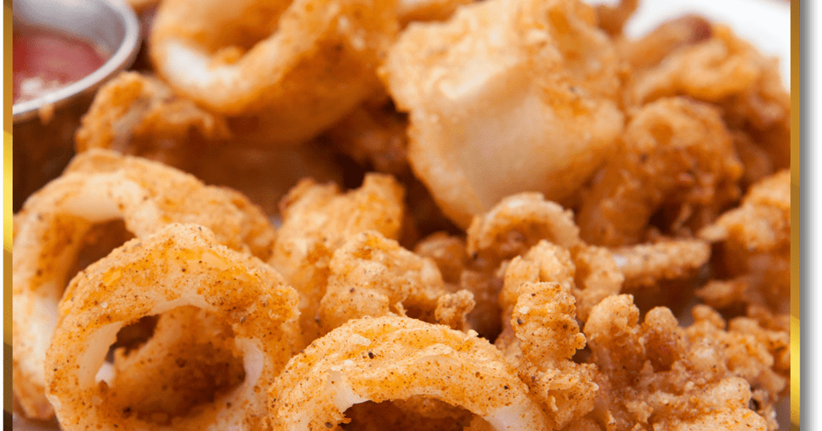 Calamari Happy Hour Spoons Grill and Bar Bar & Grill in CA