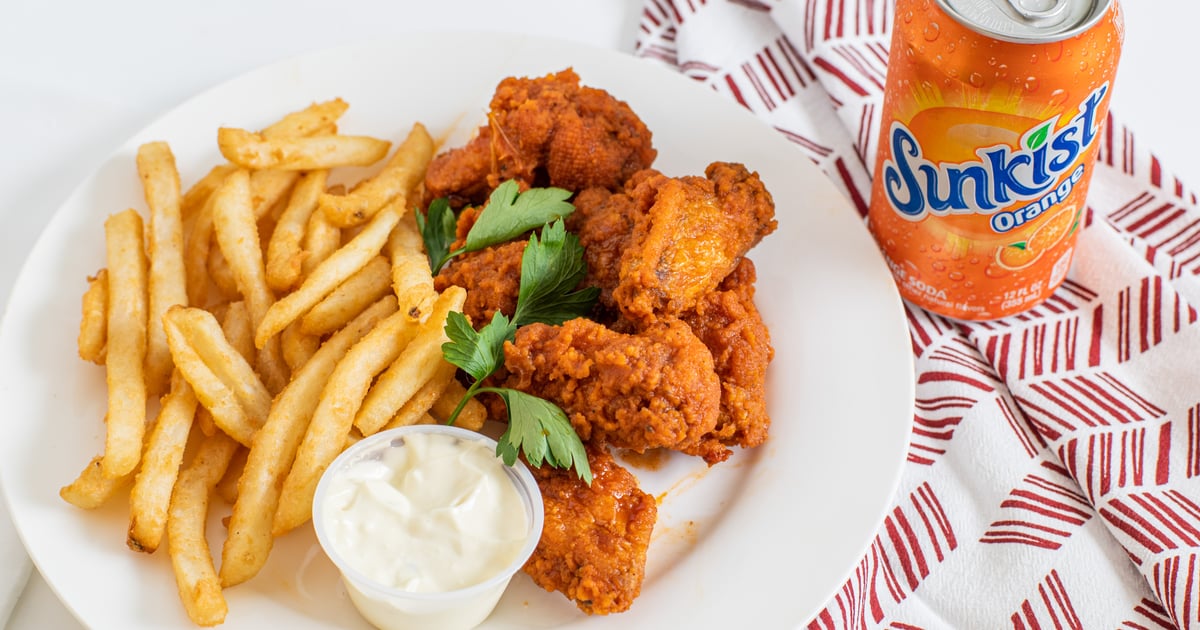 Buffalo Wing Combo (6 Pieces) Menu Ambassador Fish and Chicken