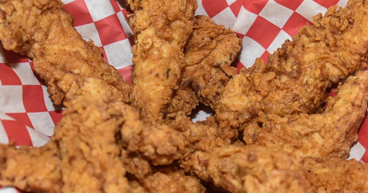 Chicken Tender Basket - Menu - Town Hall Burger & Beer - Burger Joint in NC