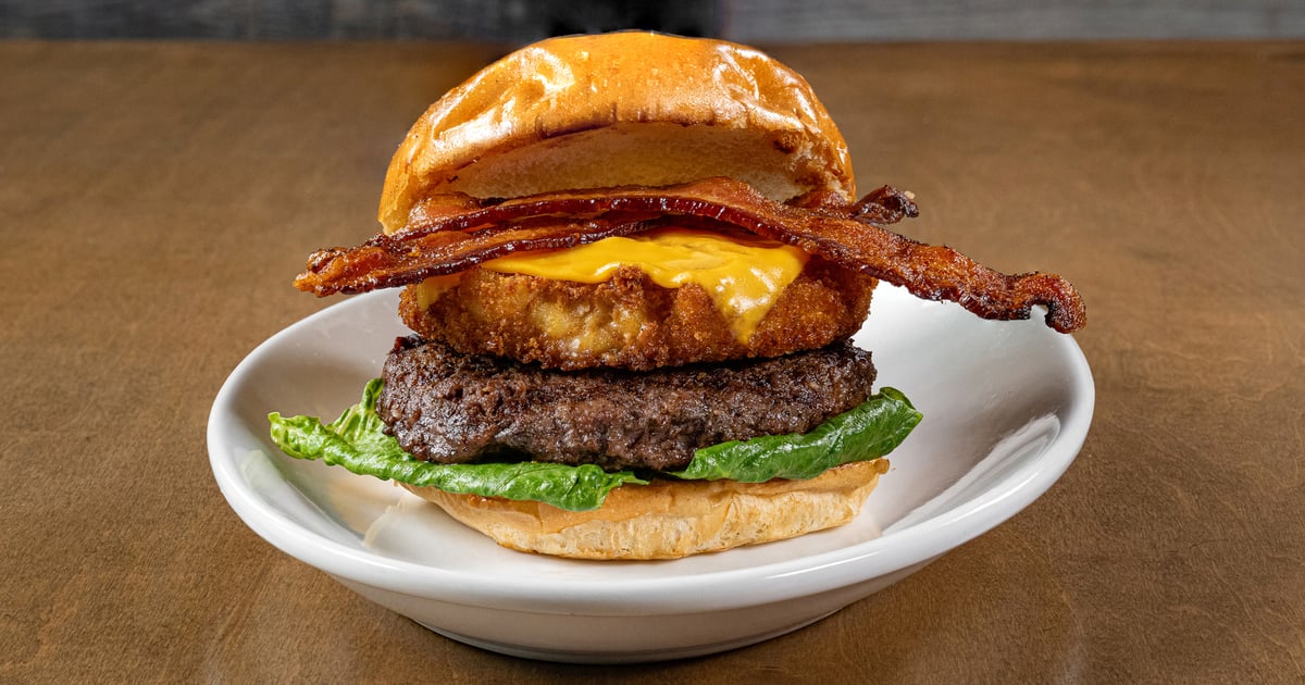 Mac 'N Cheese Burger - Town Hall Burger & Beer - Burger Joint in NC