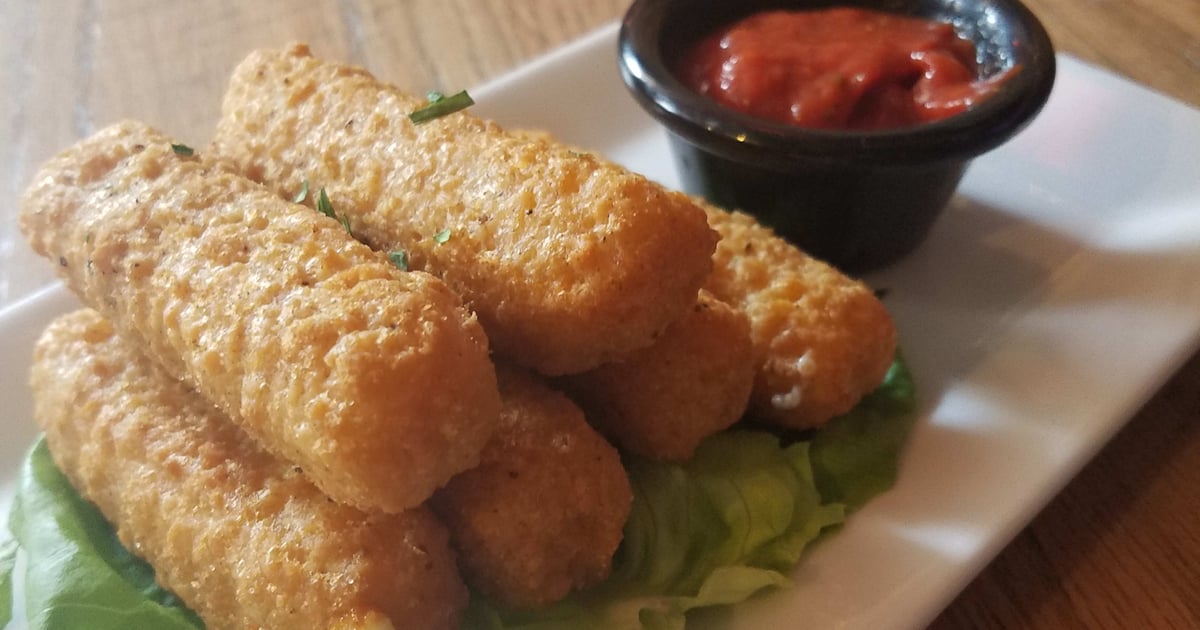 Battered Mozzarella Sticks Our Menu Friar Tuck's Tavern Irish