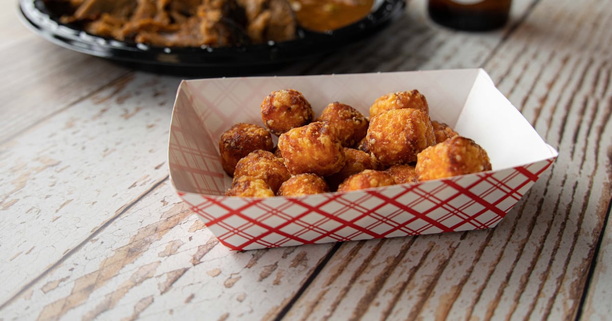 Sweet Potato Tots FULL MENU D.U.B's BBQ Barbecue Restaurant in St