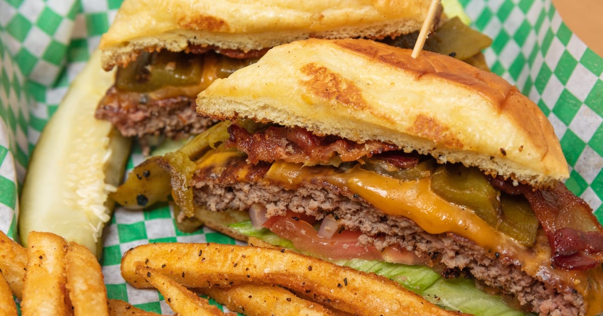 Crispy Cheddar Burger - MENU - Sawmill Run Restaurant - Family Style  Restaurant in Mount Lemmon, AZ