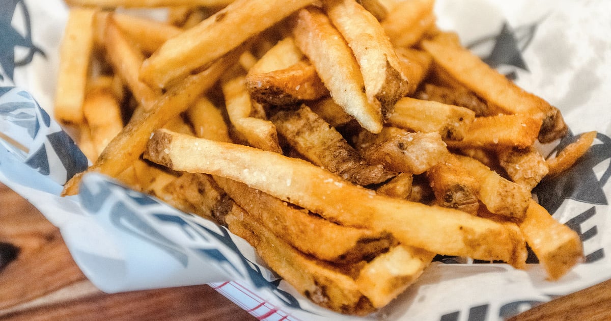 Hand Cut French Fries  Andy's East Coast Kitchen