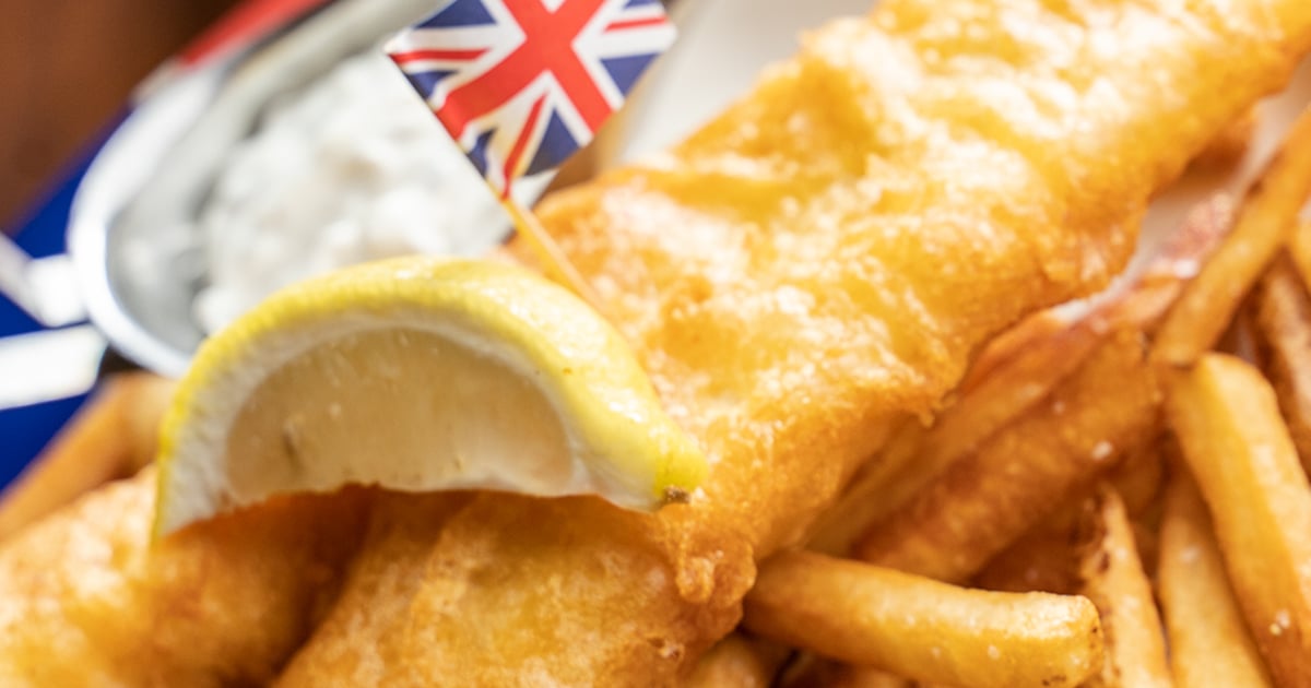 British Beer Battered Fish And Chips Beer Battered Fish My Xxx Hot Girl