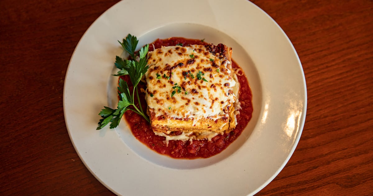 Lasagna - Dinner Menu - Varano's Ristorante Italiano - Italian