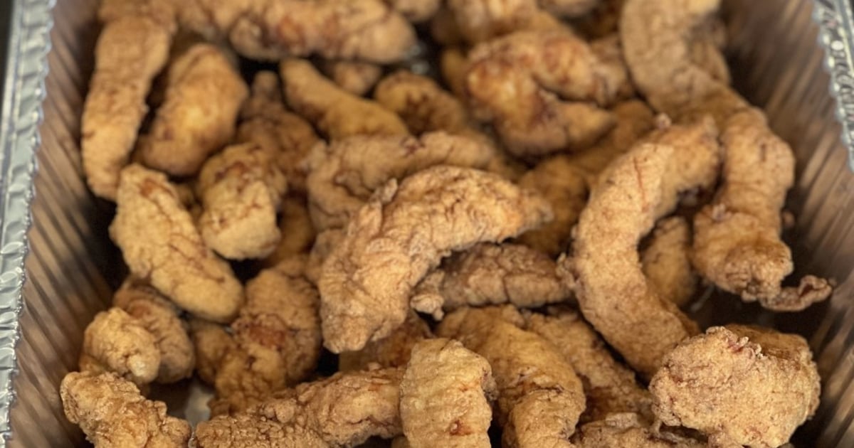 * Crispy Chicken Tenders Catering Menu Welly's Restaurant