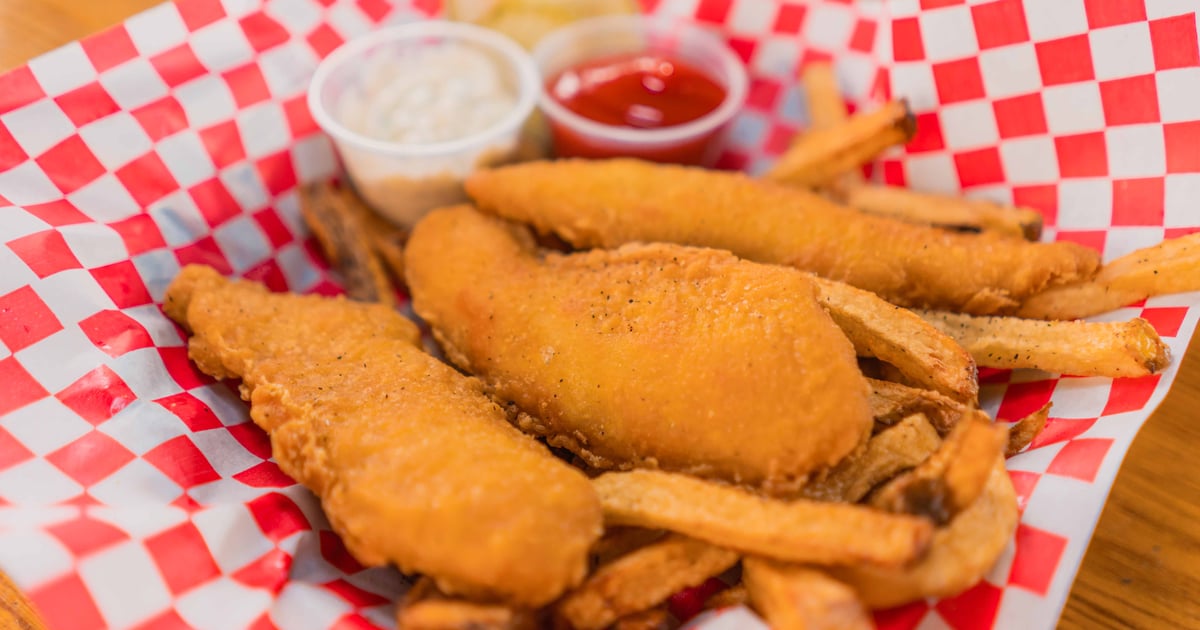 Fish & Chips Bar Menu Helen's JAD Bar & Grill Bar & Grill in