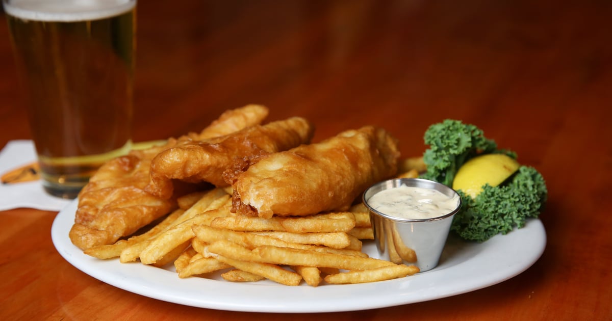 Fish & Chips Dinner Aloha Steakhouse Steak House in Ventura, CA