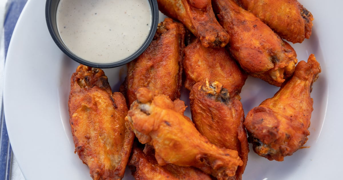 Smoked Bone-In Chicken Wings - Lunch and Dinner - Fat Joe's Burgers and ...