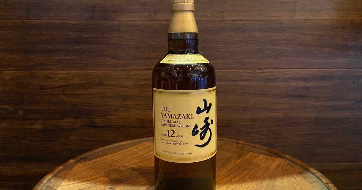 Yamazaki 12 Year Menu Tsunami Panhandle