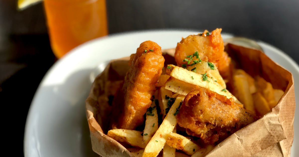 Fresh Mahi Mahi Fish 'n Chips w/ Hand Cut French Fries & Creole Tarter