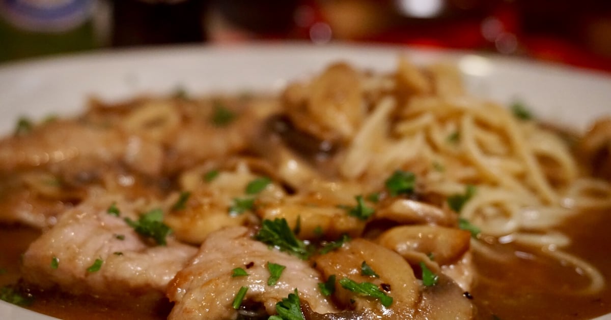 Veal or Chicken Marsala Menu Gusto "A Taste Of Rome " Italian