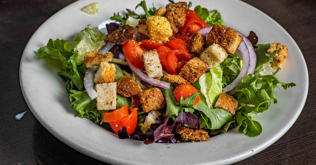 House Salad Lunch and Dinner The Purple Place Bar & Grill