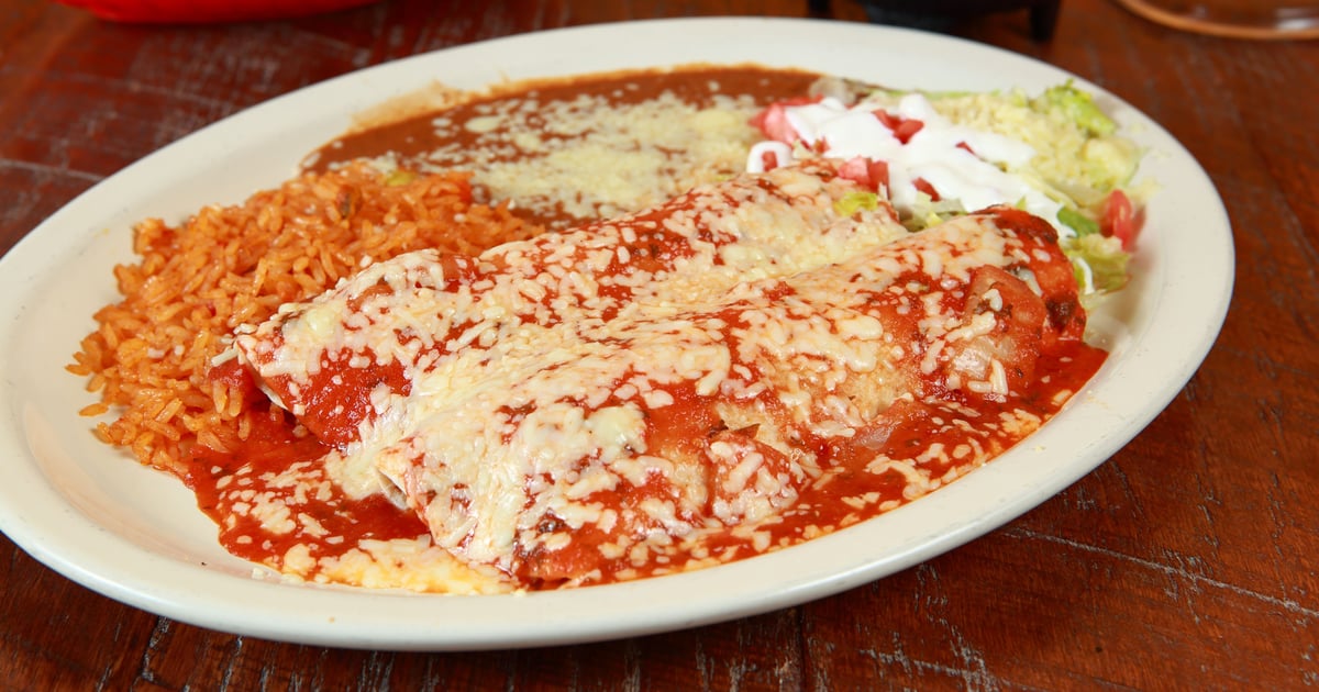 Burrito Deluxe Dinner Menu Margarita King Mexican Grill & Cantina