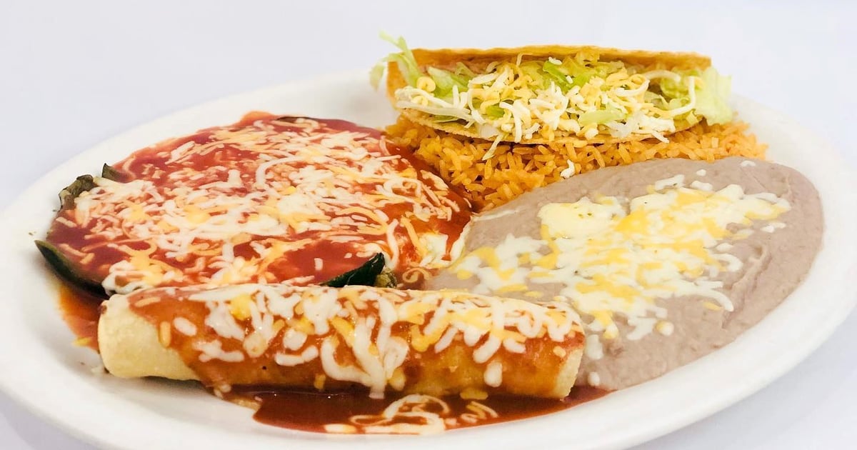 Combination Dinner Choose Three Niles Menu Margarita King Mexican