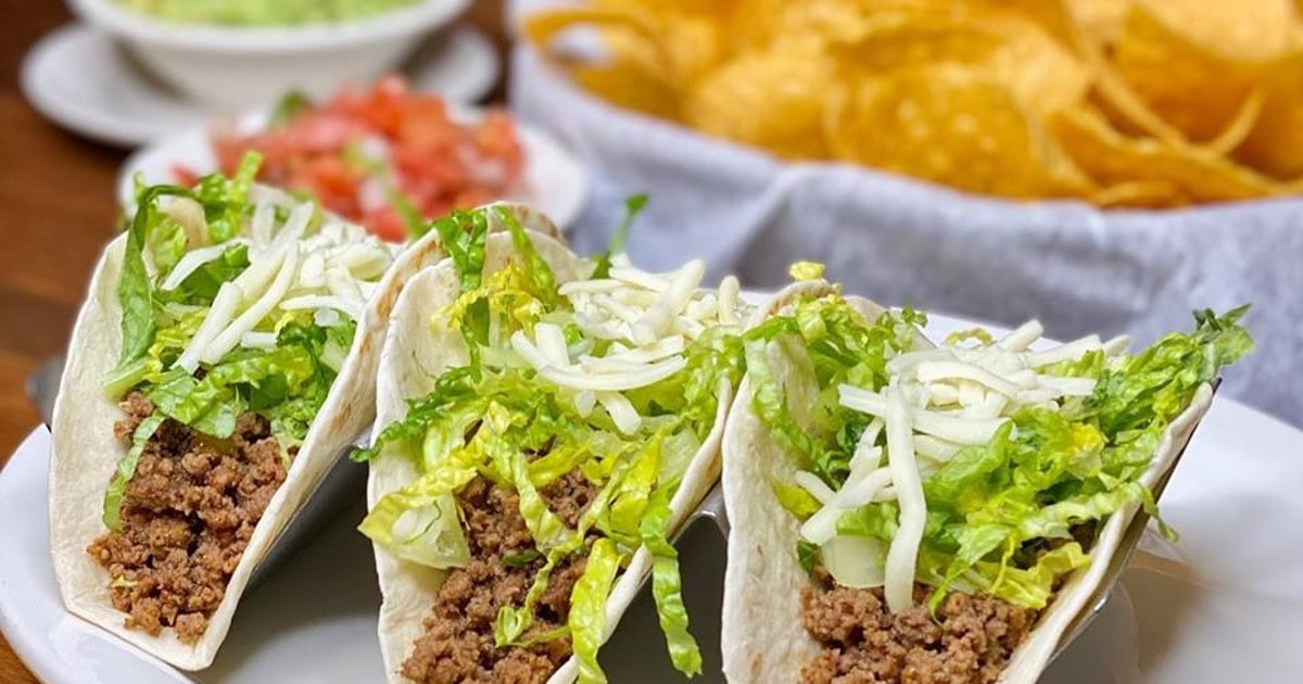 Taco Dinner Menu Margarita King Mexican Grill & Cantina Mexican