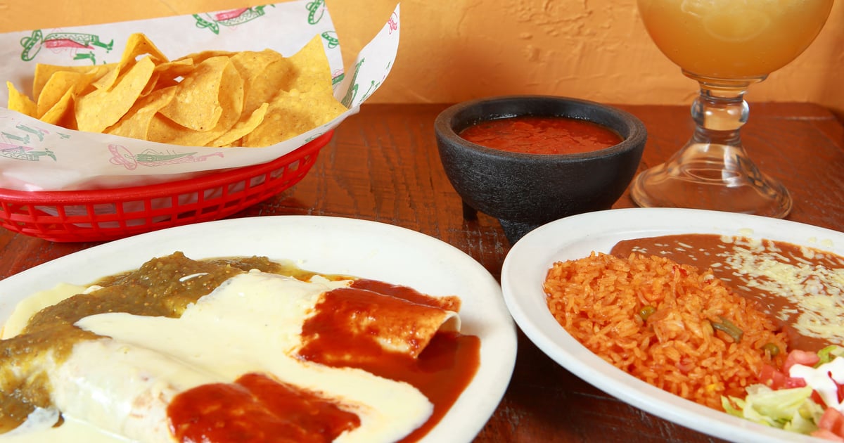 Burrito Azteca Dinner Menu Margarita King Mexican Grill & Cantina