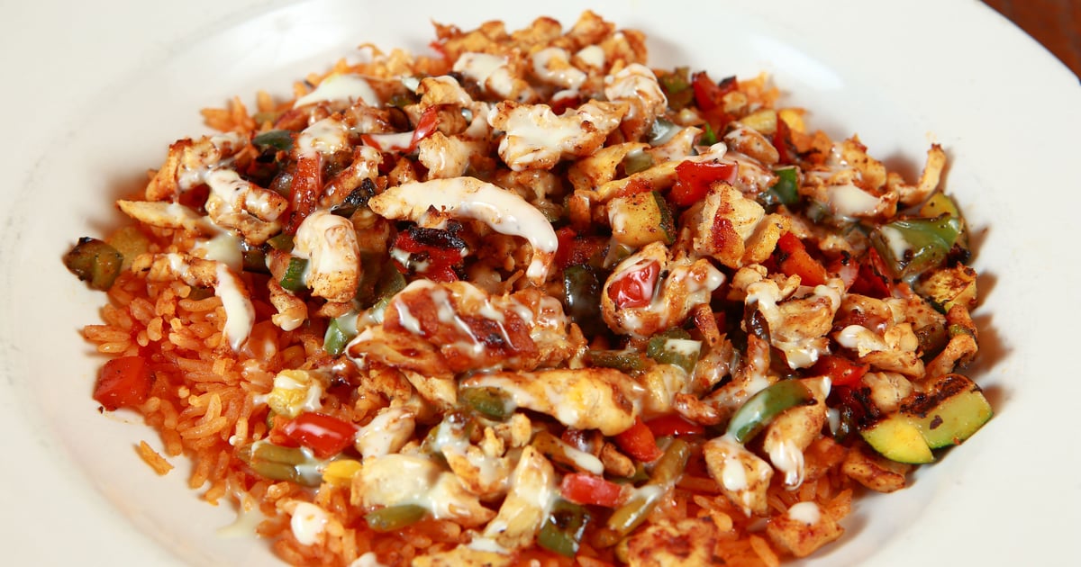 Chicken & Rice Dinner Menu Margarita King Mexican Grill & Cantina