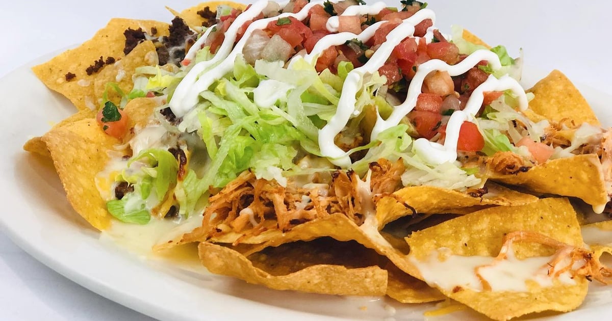 Super Nachos Dinner Menu Margarita King Mexican Grill & Cantina