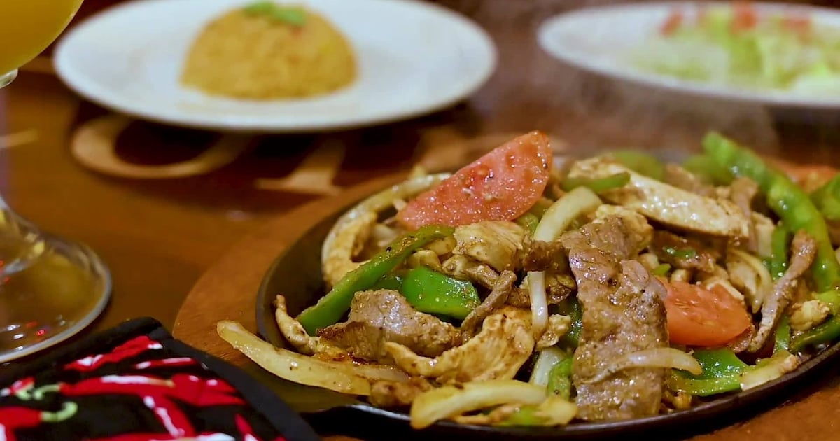 Mixed Fajitas Dinner Menu Margarita King Mexican Grill & Cantina