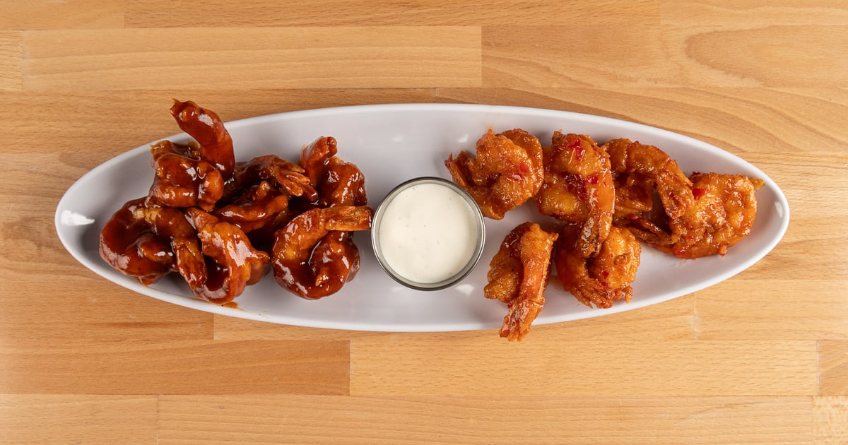 10 Shrimp Combo Menu Wing Madness inc