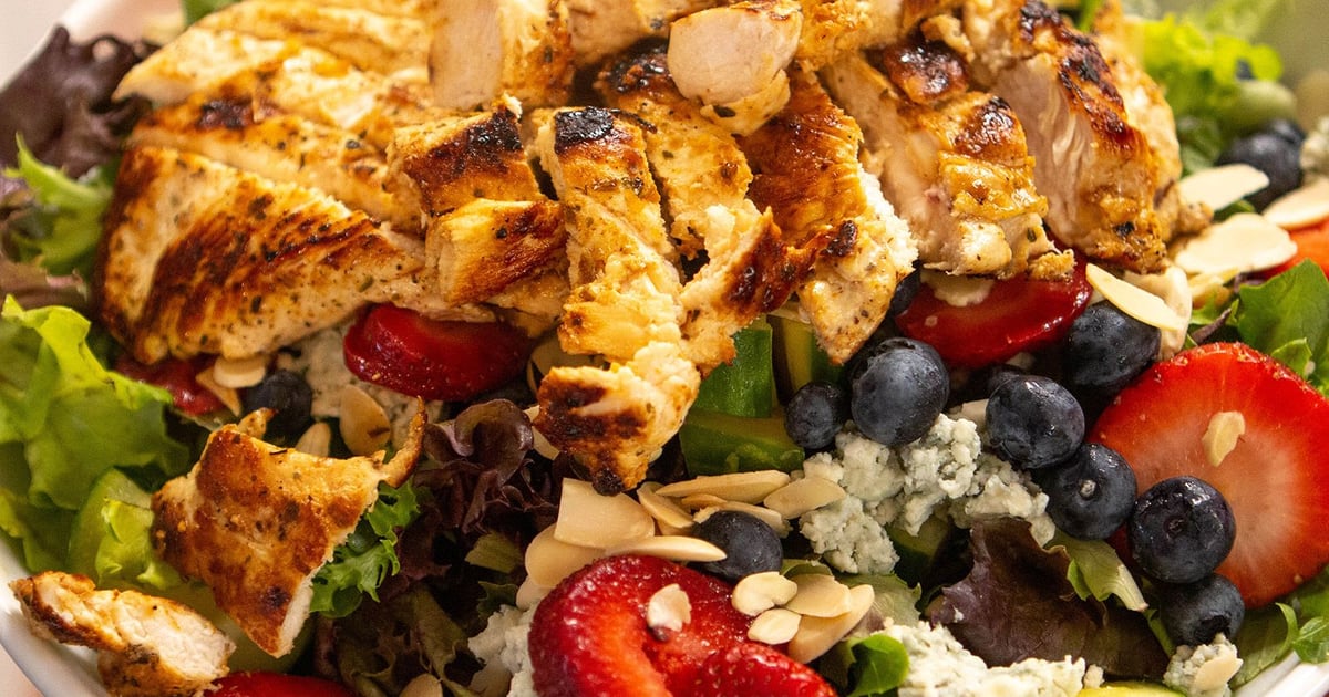 Berry Salad Lunch State Street Cafe Cafe in North Haven, CT