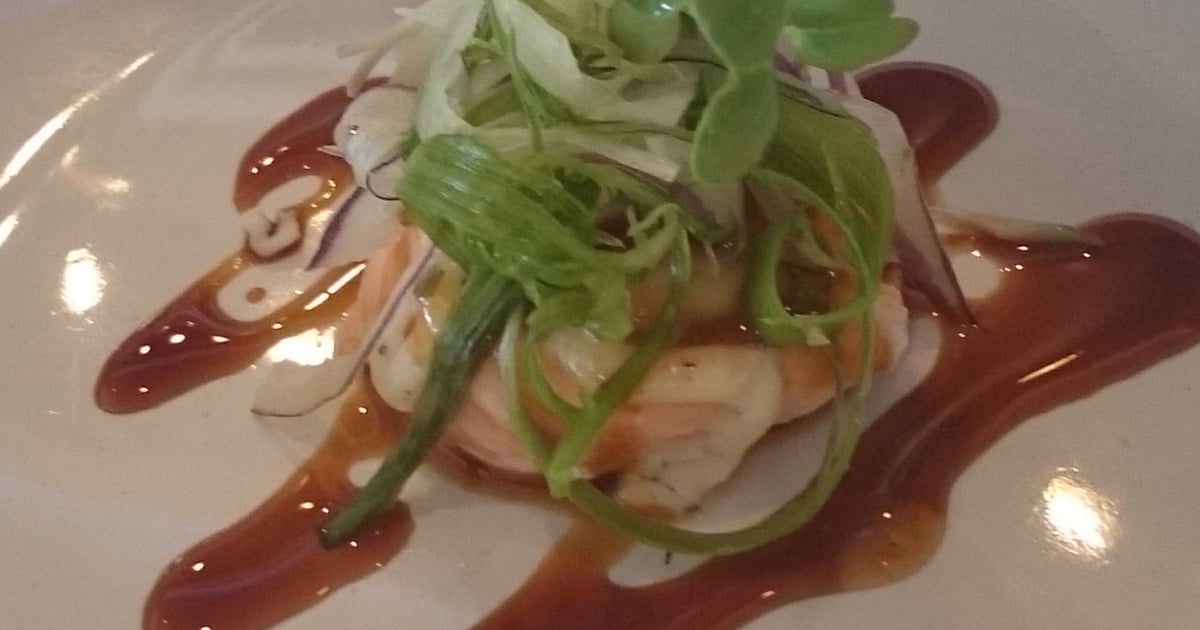 Salmon Wrapped Scallop Updated Menu Wild Wasabi Japanese Restaurant in WA