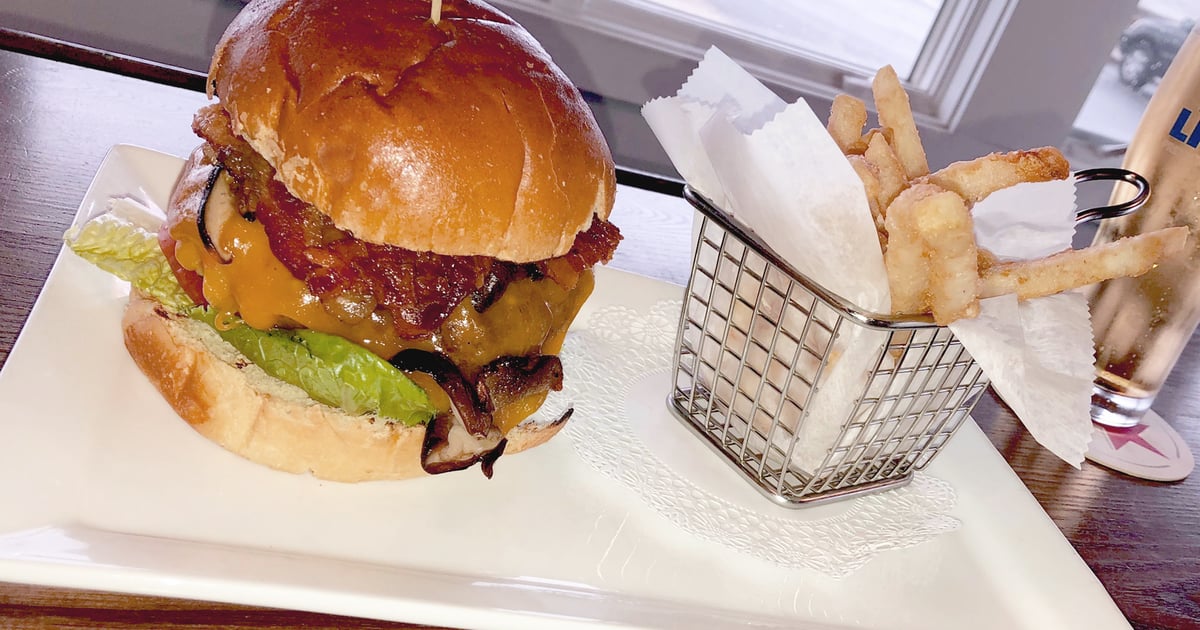 Riley's Cheeseburger - Food Menu - Riley's by the Sea - Seafood ...