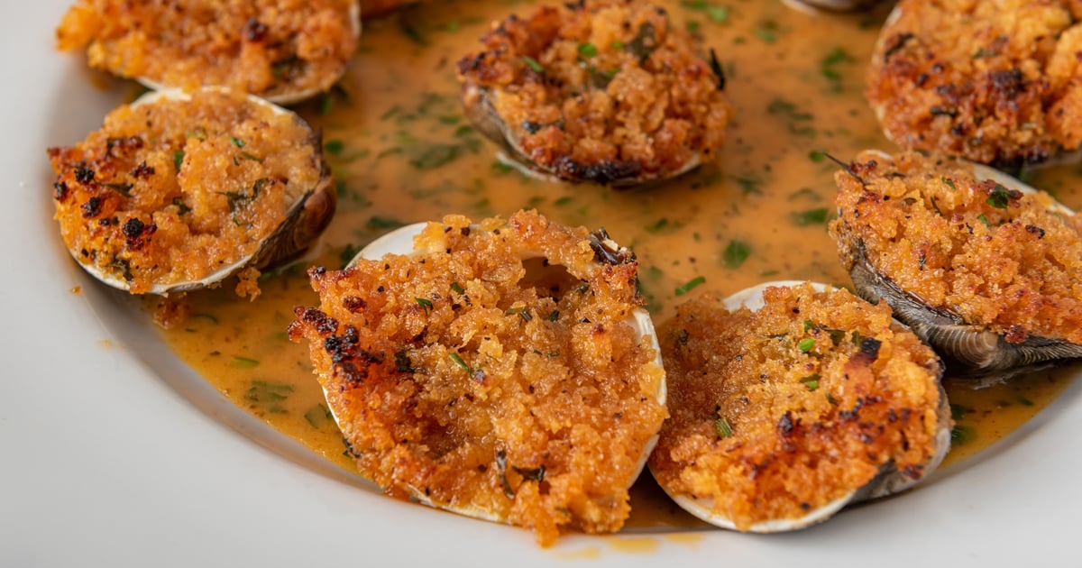 Baked Clams Main Victory Meat & Seafood