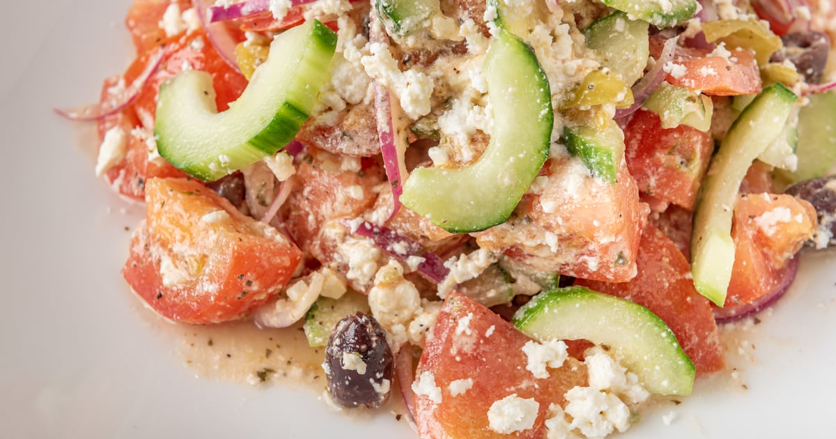 Mediterranean Salad Main Victory Meat & Seafood