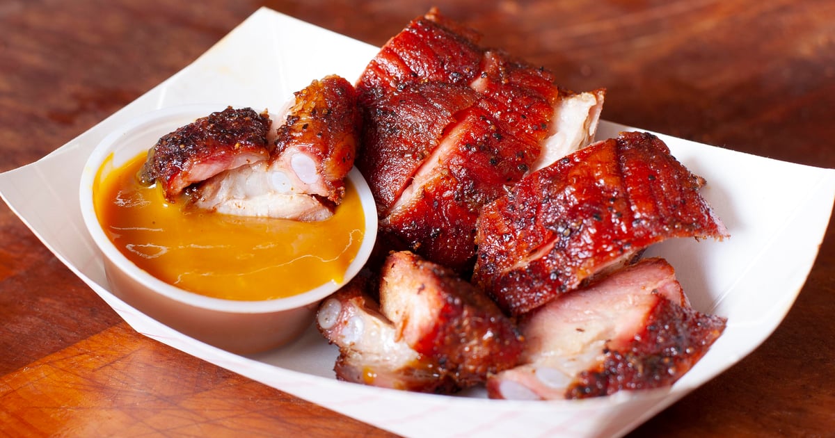 Rib Tips Curbside Menu The Big Bib BBQ Barbecue Restaurant in TX