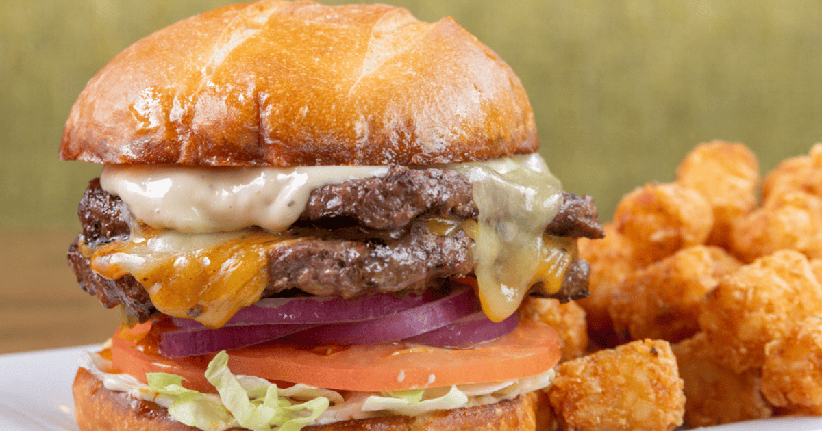 Big Double Cheese Delivery Menu Blazing Onion Burger Restaurant in WA