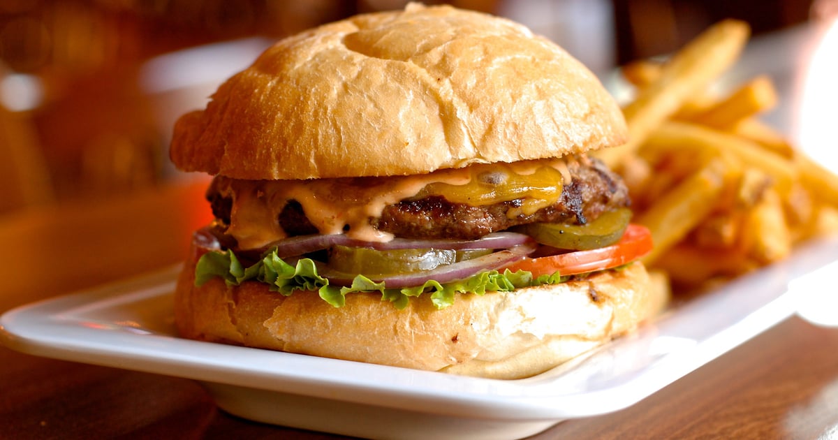 Classic Cheeseburger Delivery Menu Blazing Onion Burger Restaurant in WA