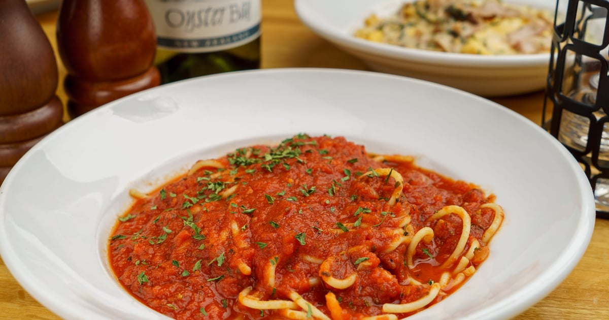 Amatriciana Menu Caffe Amici Restaurant in Columbus, GA