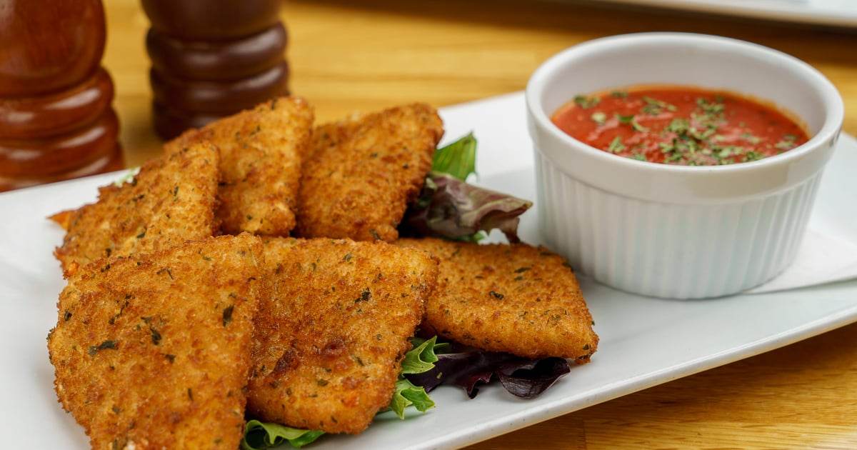 Mozzarella Triangles Dinner Menu Caffe Amici Cafe in Columbus, GA