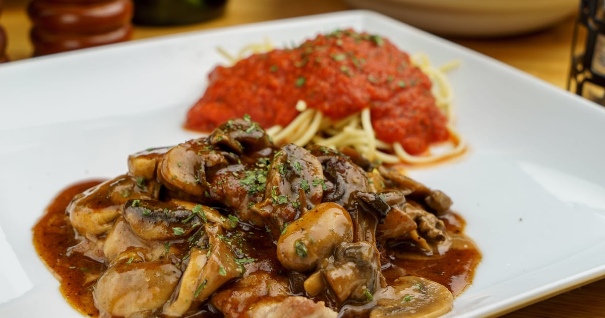 Vitello Marsala Menu Caffe Amici Cafe in Columbus, GA